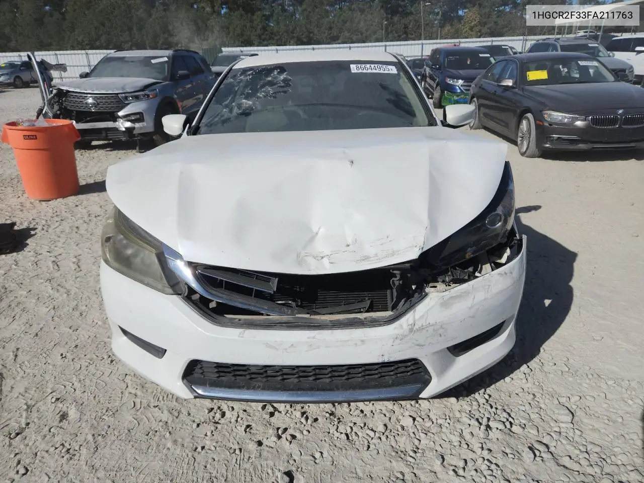 1HGCR2F33FA211763 2015 Honda Accord Lx