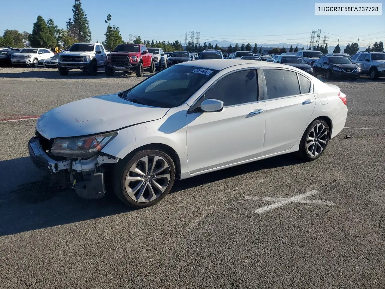 1HGCR2F58FA237728 2015 Honda Accord Sport
