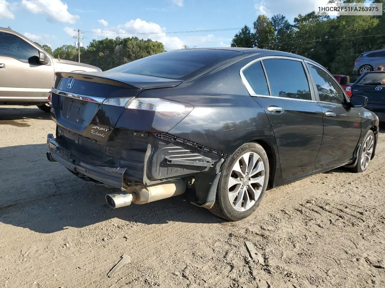 1HGCR2F51FA263975 2015 Honda Accord Sport