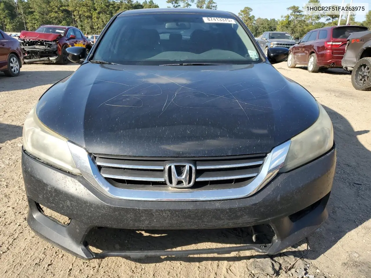 1HGCR2F51FA263975 2015 Honda Accord Sport