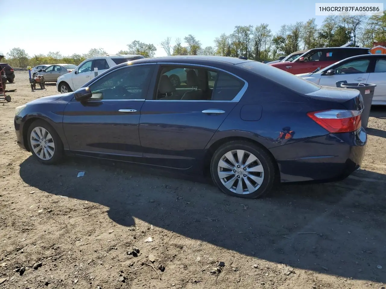 1HGCR2F87FA050586 2015 Honda Accord Exl