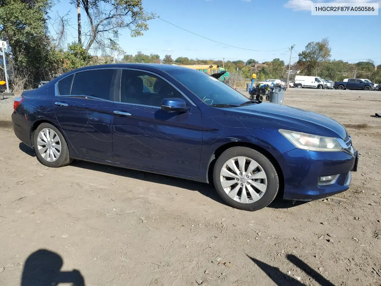 1HGCR2F87FA050586 2015 Honda Accord Exl