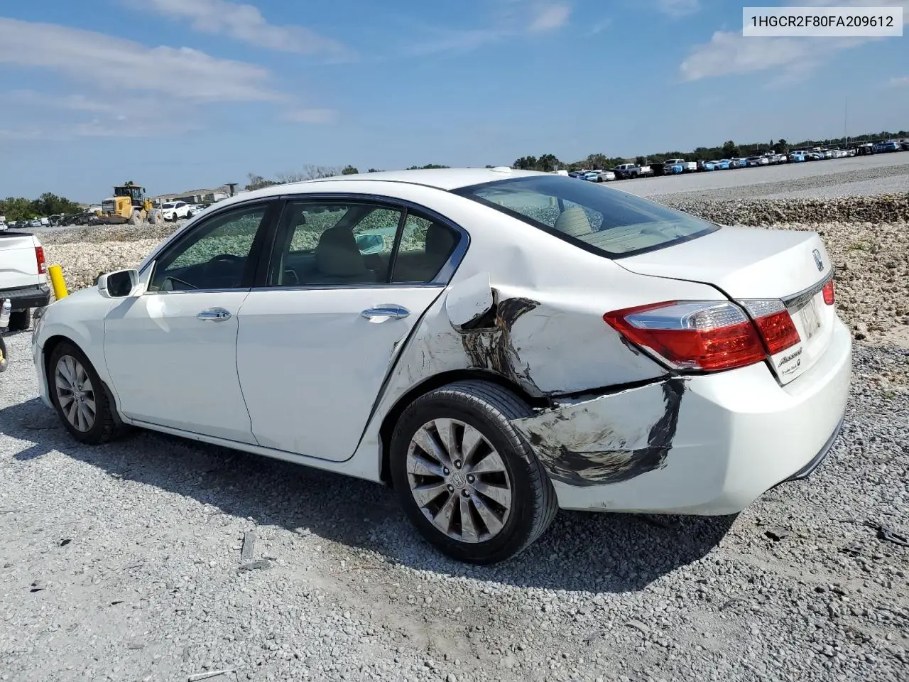 1HGCR2F80FA209612 2015 Honda Accord Exl