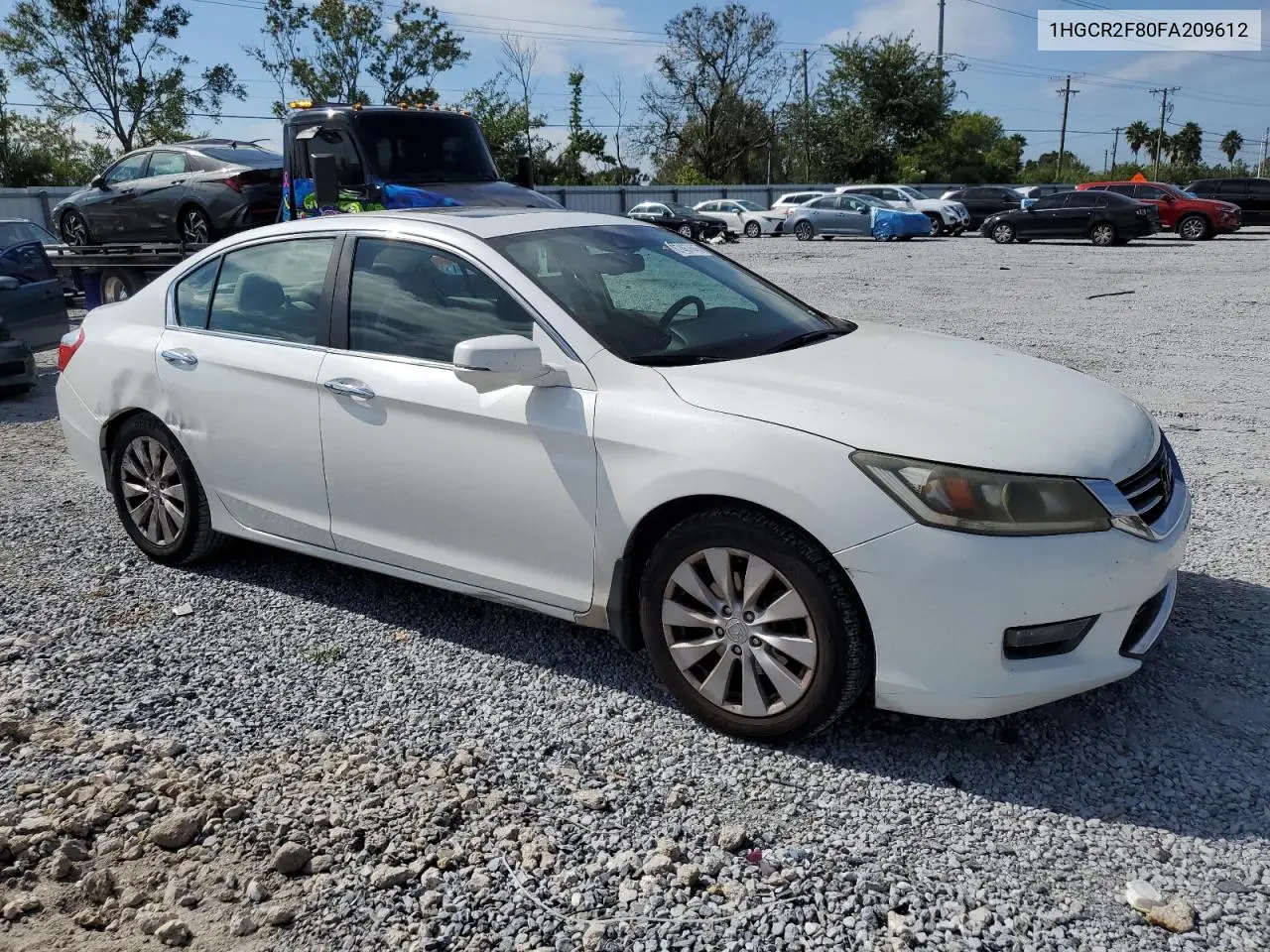 1HGCR2F80FA209612 2015 Honda Accord Exl