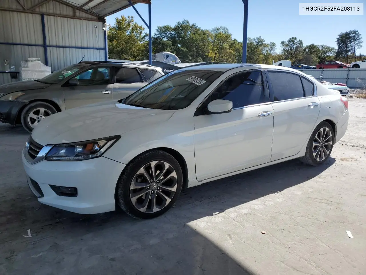 1HGCR2F52FA208113 2015 Honda Accord Sport