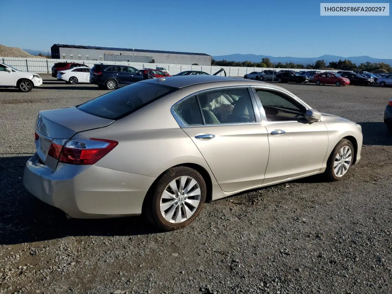 1HGCR2F86FA200297 2015 Honda Accord Exl