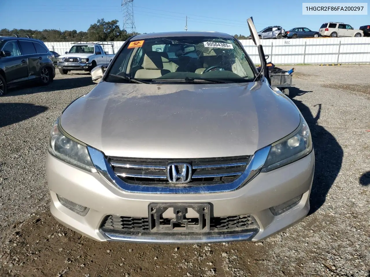1HGCR2F86FA200297 2015 Honda Accord Exl