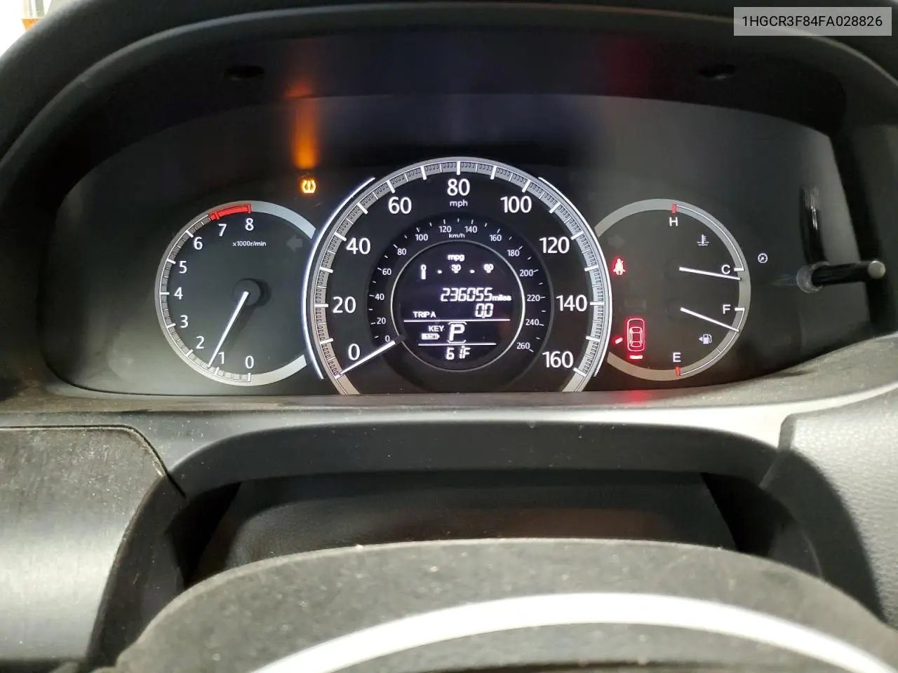 1HGCR3F84FA028826 2015 Honda Accord Exl