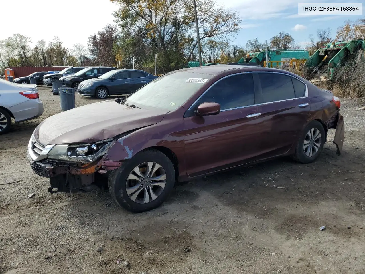 1HGCR2F38FA158364 2015 Honda Accord Lx