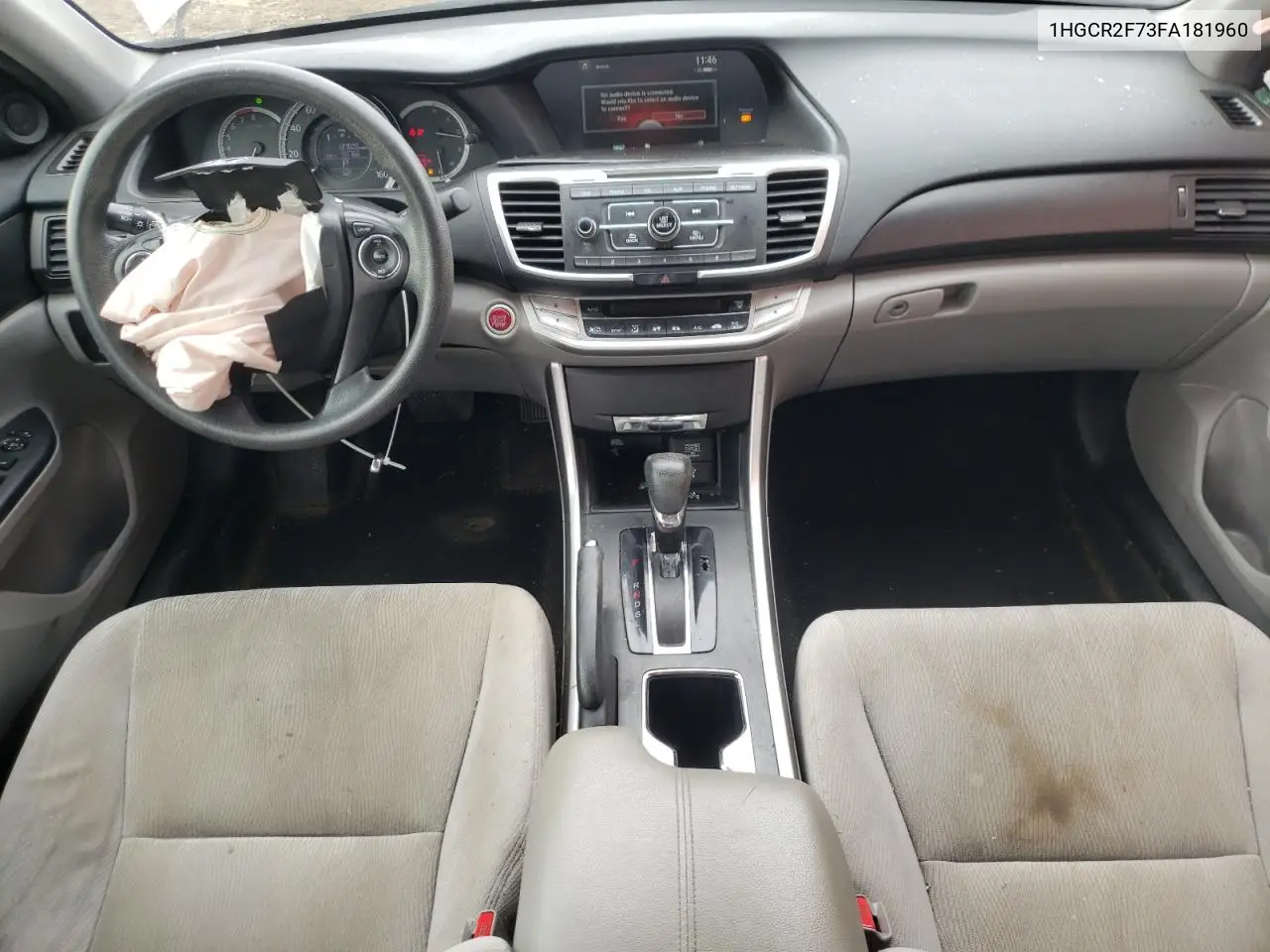 1HGCR2F73FA181960 2015 Honda Accord Ex