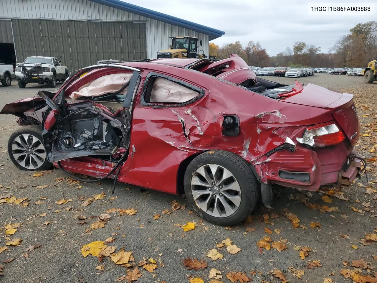 1HGCT1B86FA003888 2015 Honda Accord Exl