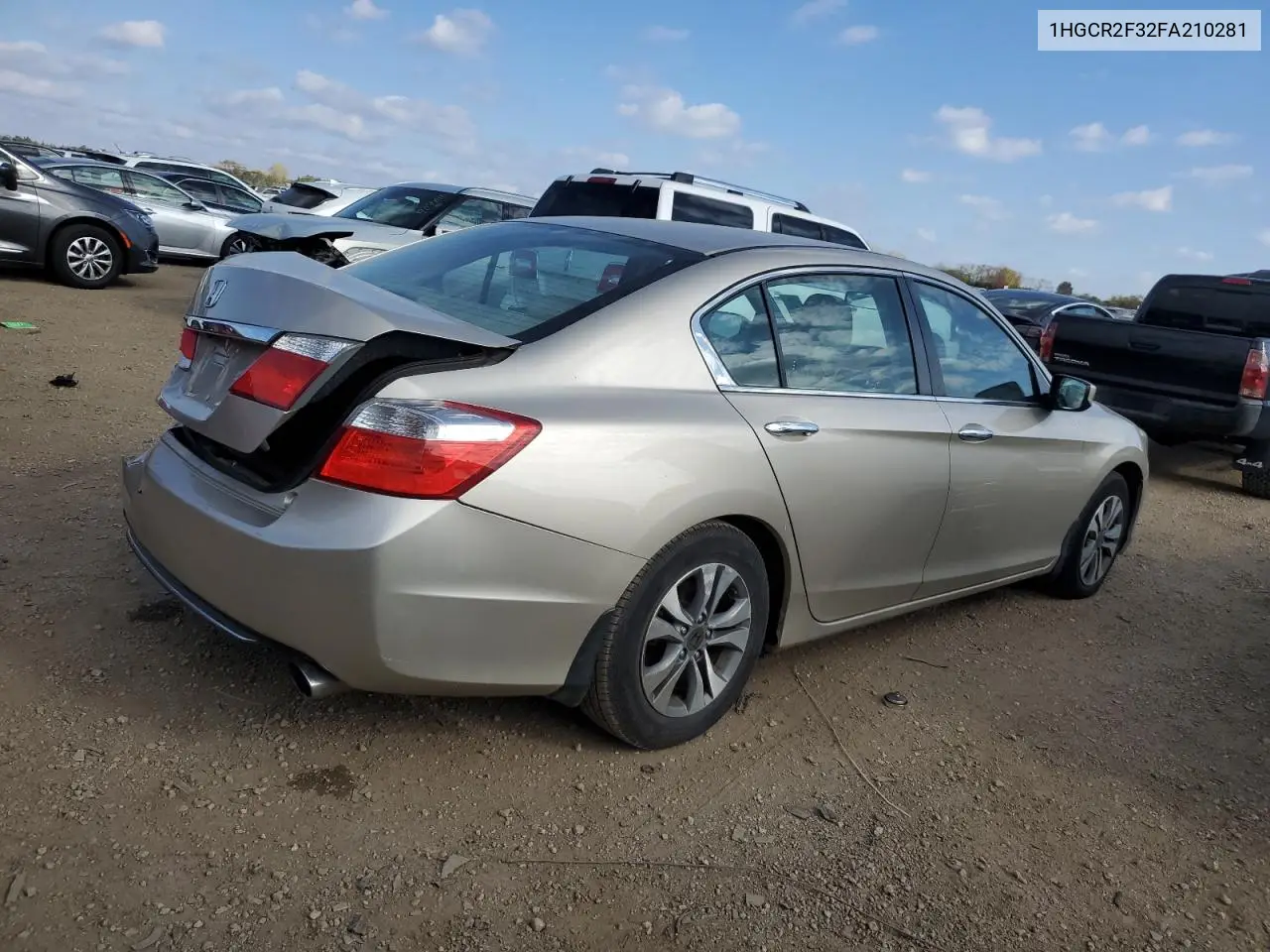 1HGCR2F32FA210281 2015 Honda Accord Lx