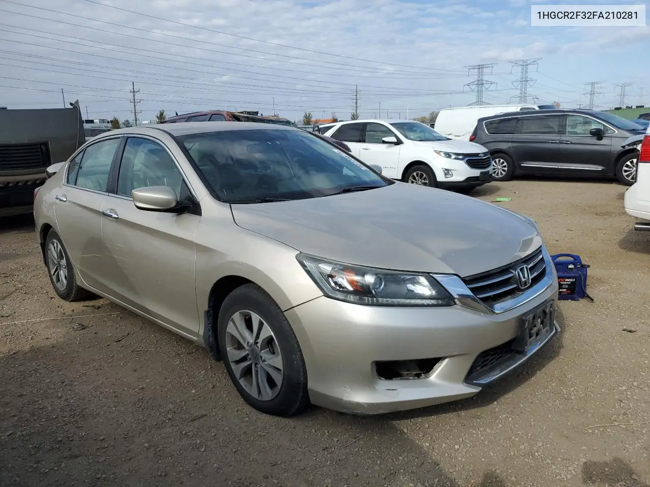 1HGCR2F32FA210281 2015 Honda Accord Lx
