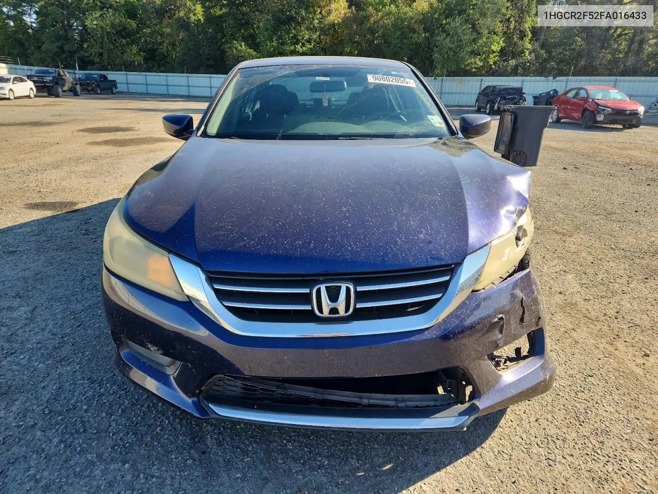 1HGCR2F52FA016433 2015 Honda Accord Sport