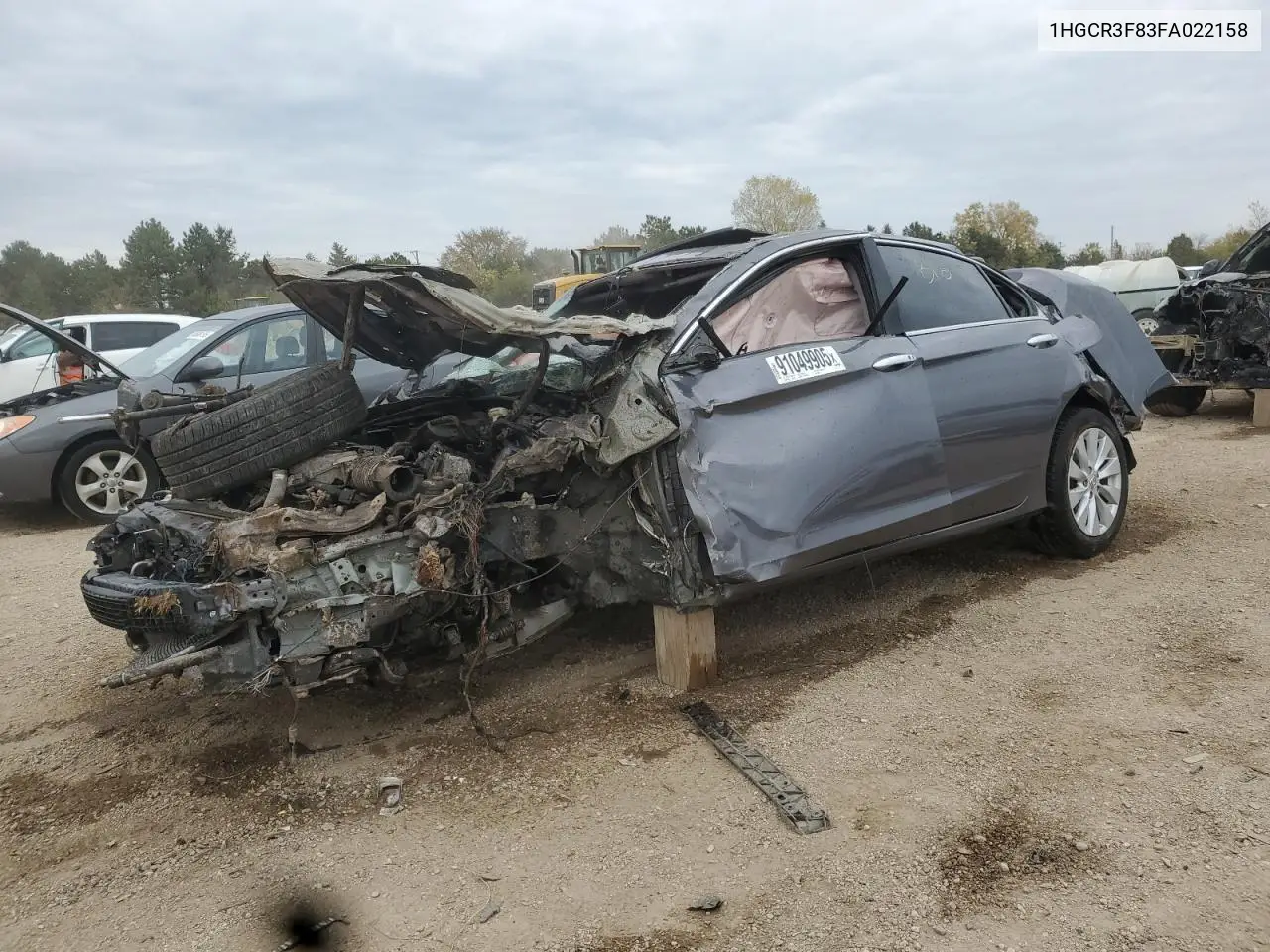 1HGCR3F83FA022158 2015 Honda Accord Exl