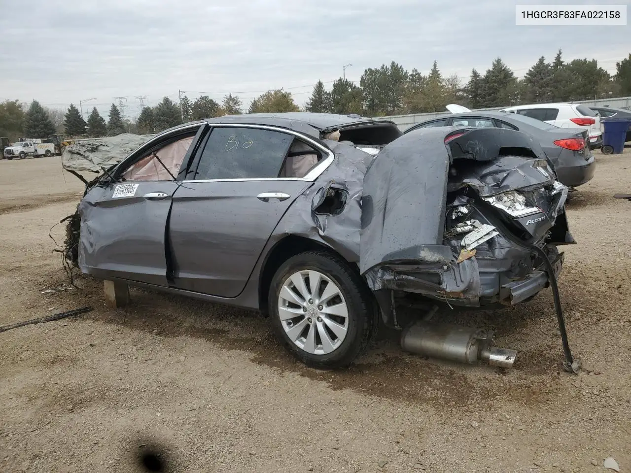 1HGCR3F83FA022158 2015 Honda Accord Exl