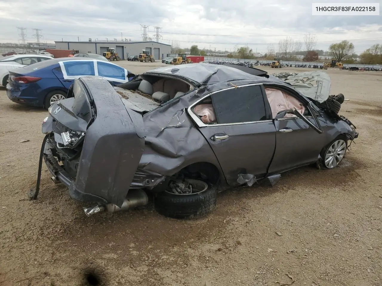 1HGCR3F83FA022158 2015 Honda Accord Exl