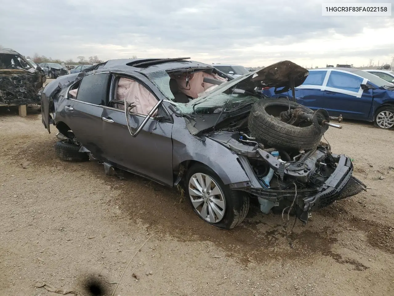 1HGCR3F83FA022158 2015 Honda Accord Exl