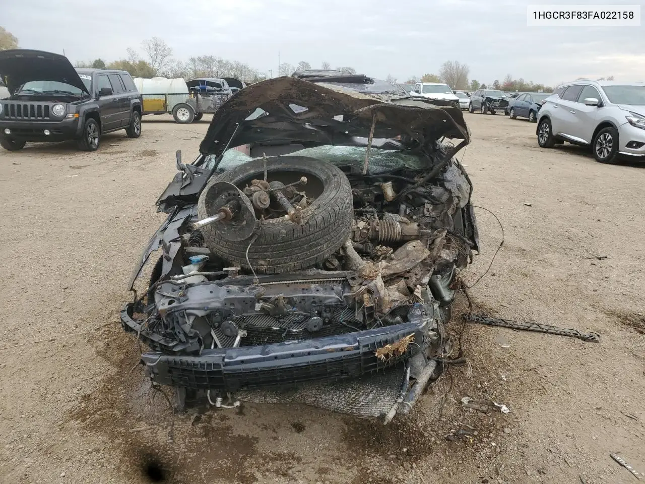 1HGCR3F83FA022158 2015 Honda Accord Exl