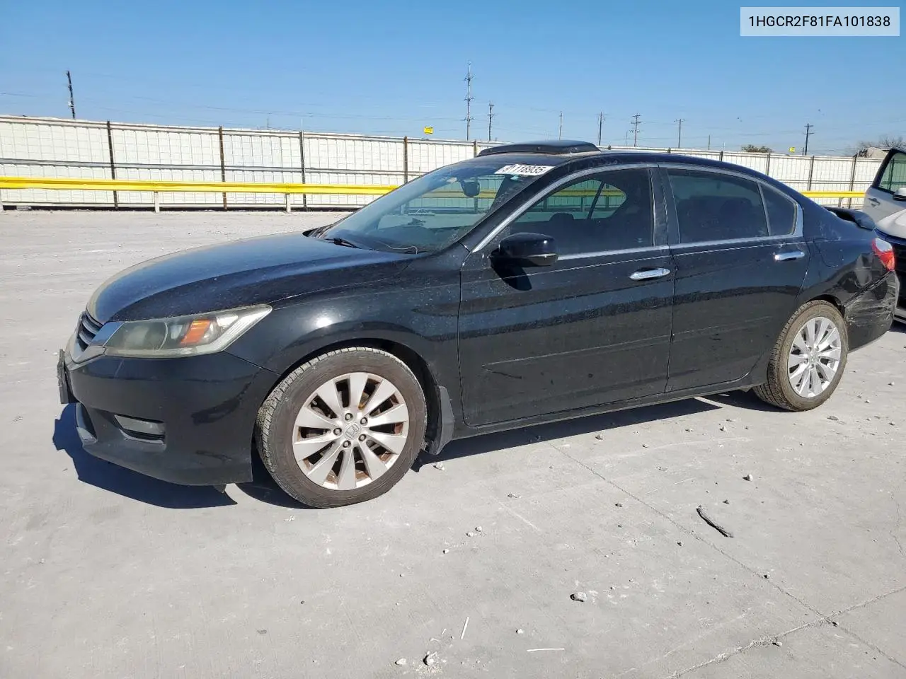 1HGCR2F81FA101838 2015 Honda Accord Exl