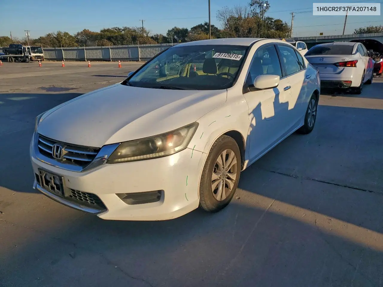 1HGCR2F37FA207148 2015 Honda Accord Lx
