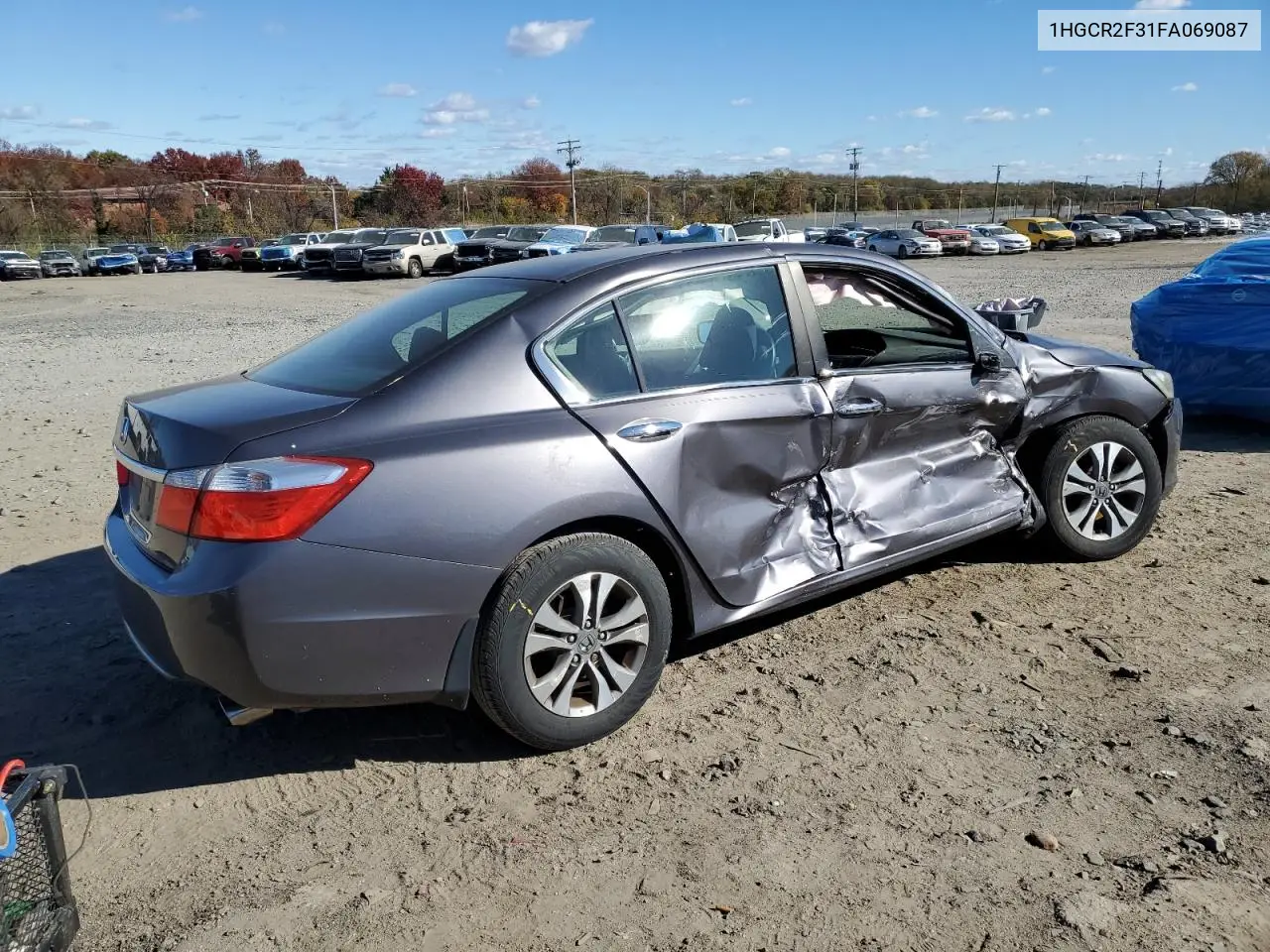 1HGCR2F31FA069087 2015 Honda Accord Lx