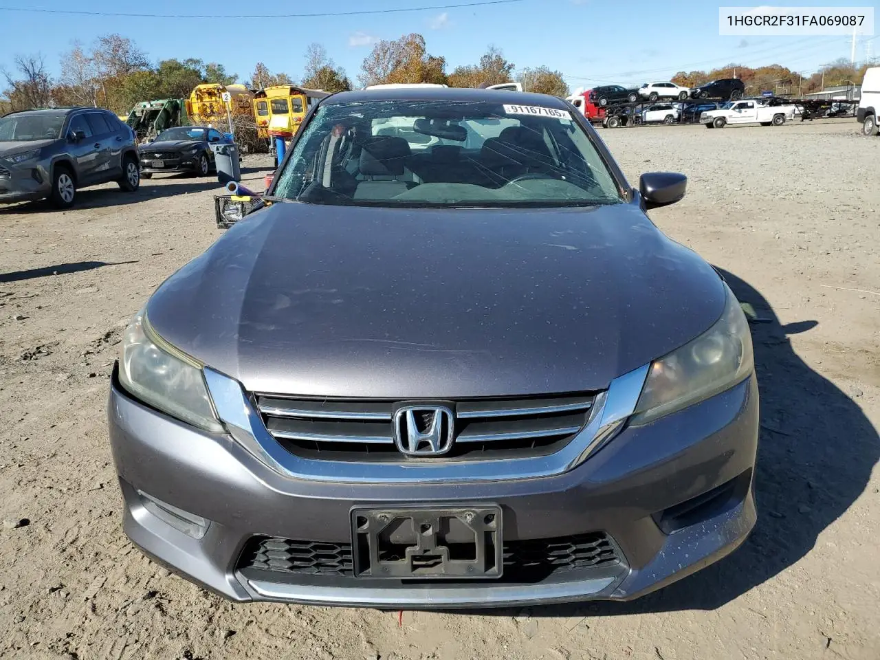 1HGCR2F31FA069087 2015 Honda Accord Lx