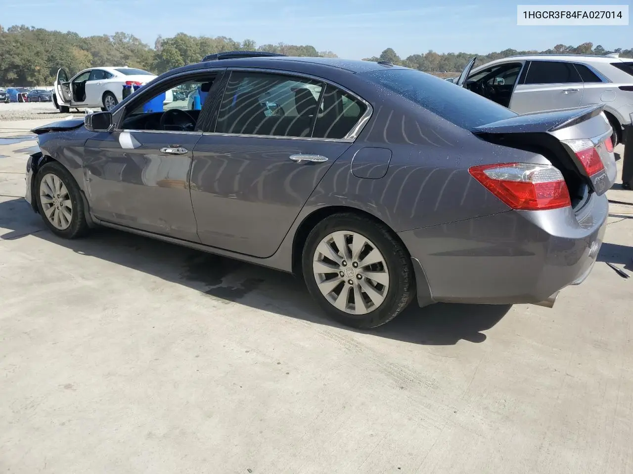 1HGCR3F84FA027014 2015 Honda Accord Exl