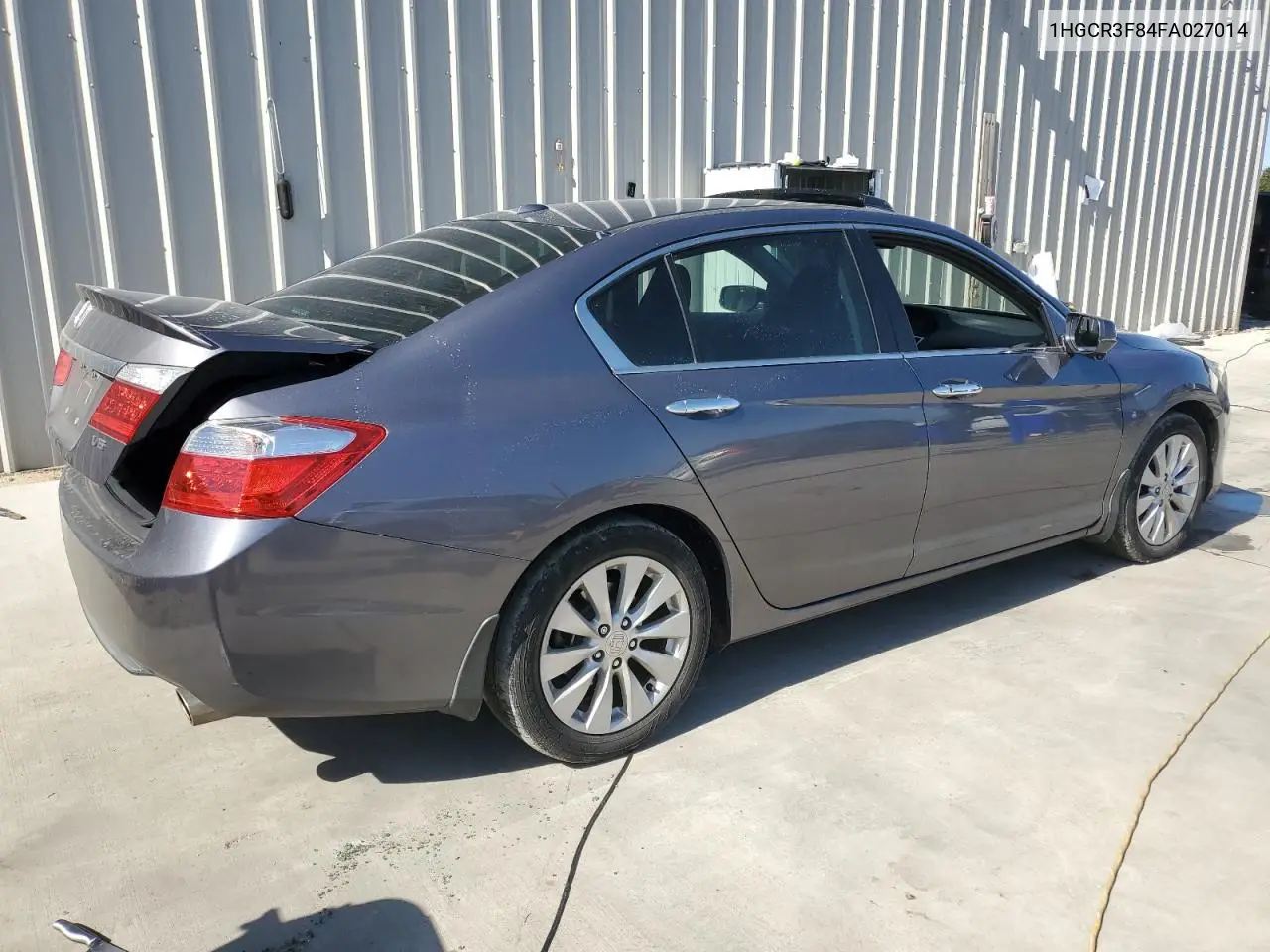 1HGCR3F84FA027014 2015 Honda Accord Exl