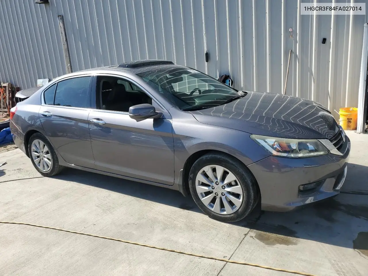 1HGCR3F84FA027014 2015 Honda Accord Exl