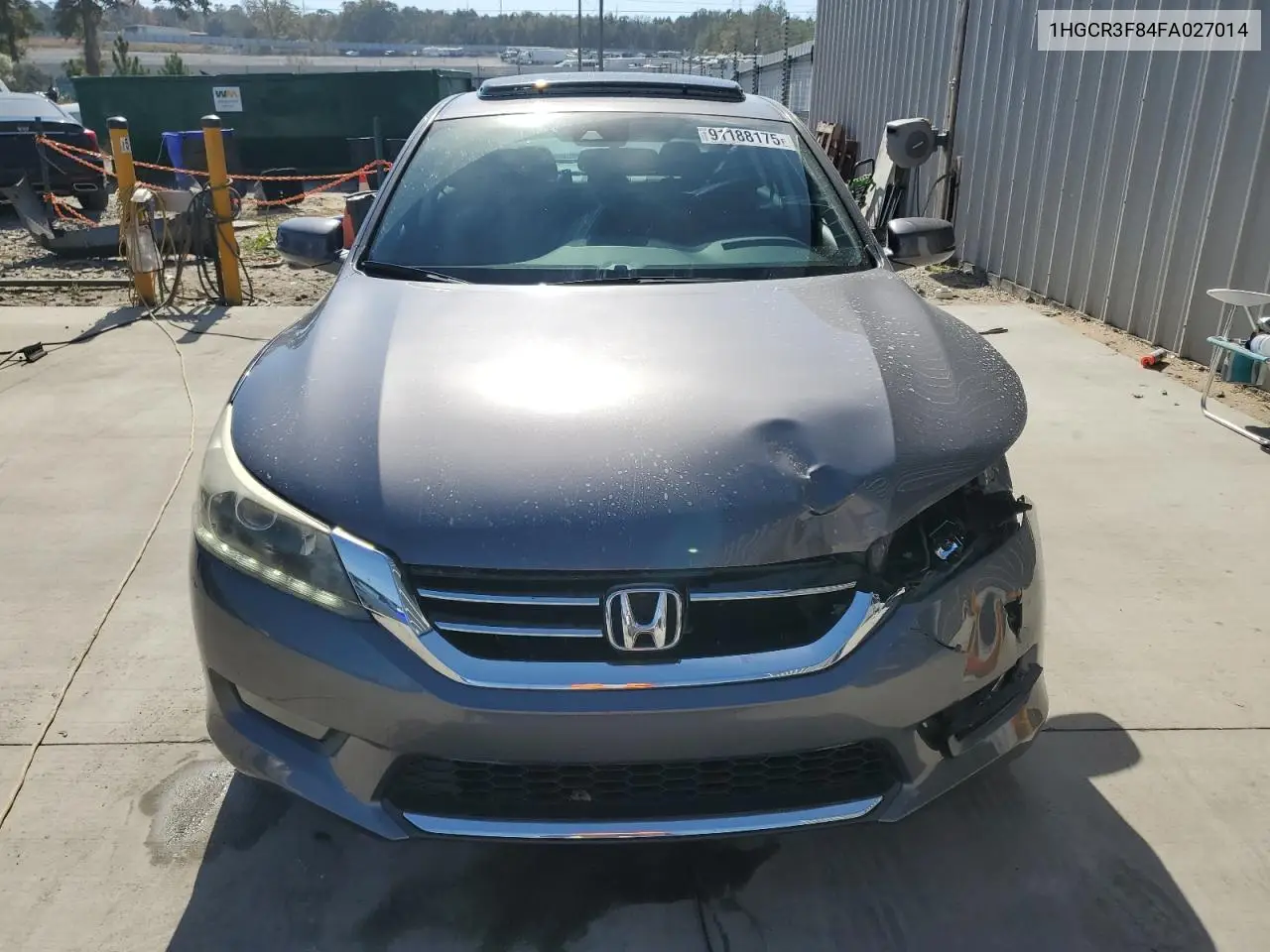 1HGCR3F84FA027014 2015 Honda Accord Exl