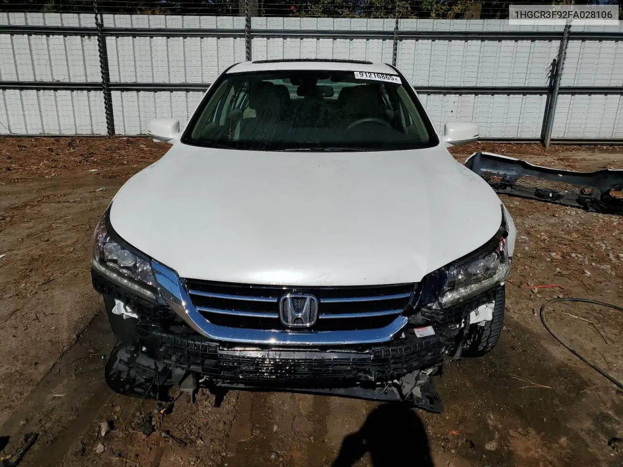 1HGCR3F92FA028106 2015 Honda Accord Touring