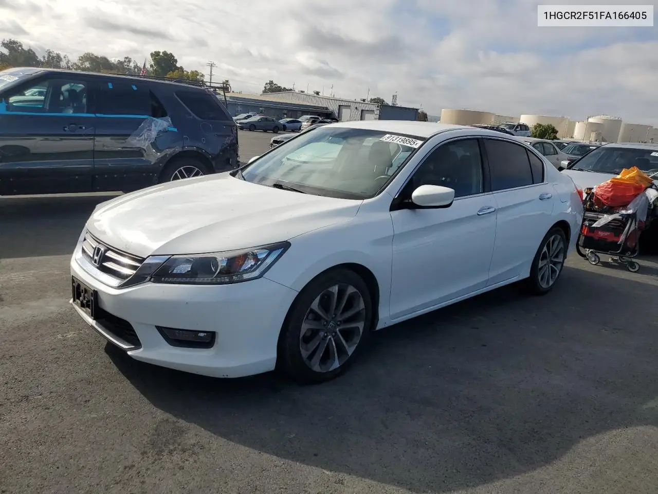 1HGCR2F51FA166405 2015 Honda Accord Sport