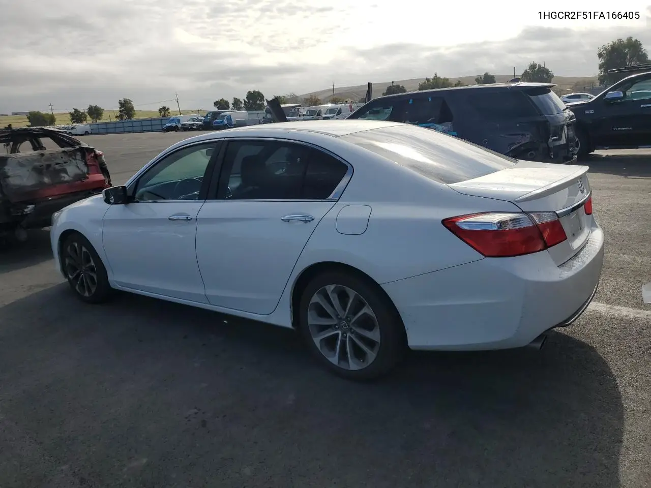 1HGCR2F51FA166405 2015 Honda Accord Sport