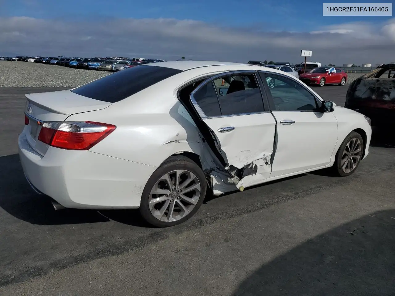 1HGCR2F51FA166405 2015 Honda Accord Sport