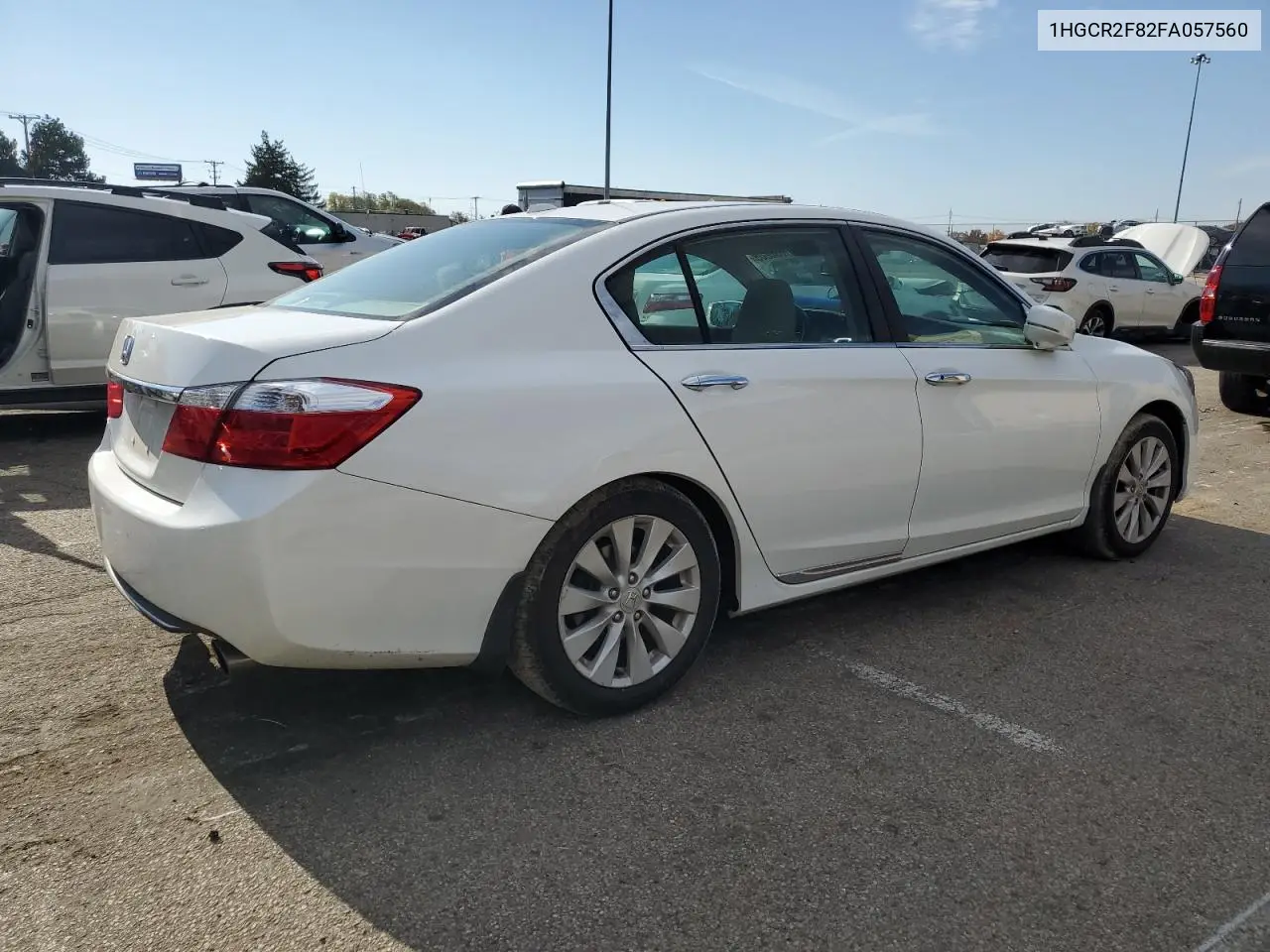 1HGCR2F82FA057560 2015 Honda Accord Exl