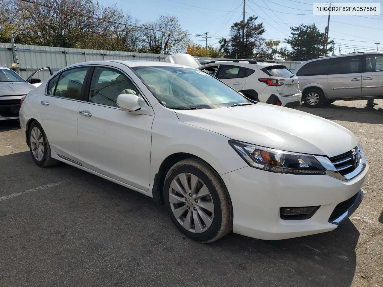 1HGCR2F82FA057560 2015 Honda Accord Exl