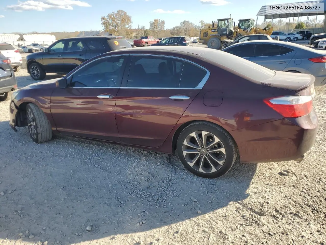 1HGCR2F51FA085727 2015 Honda Accord Sport