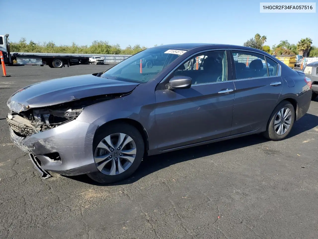 1HGCR2F34FA057516 2015 Honda Accord Lx