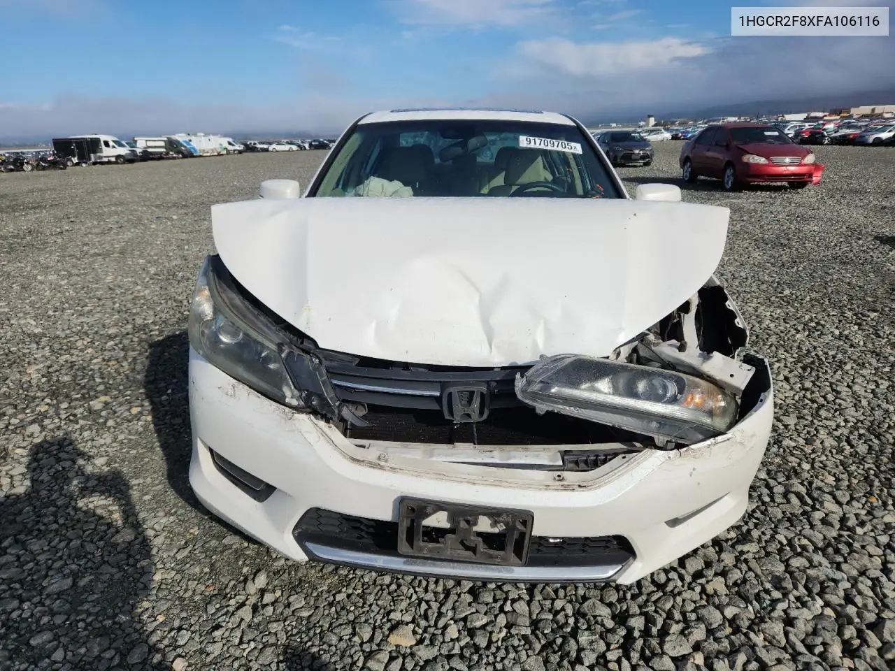 1HGCR2F8XFA106116 2015 Honda Accord Exl