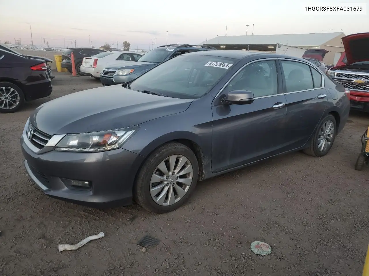 1HGCR3F8XFA031679 2015 Honda Accord Exl
