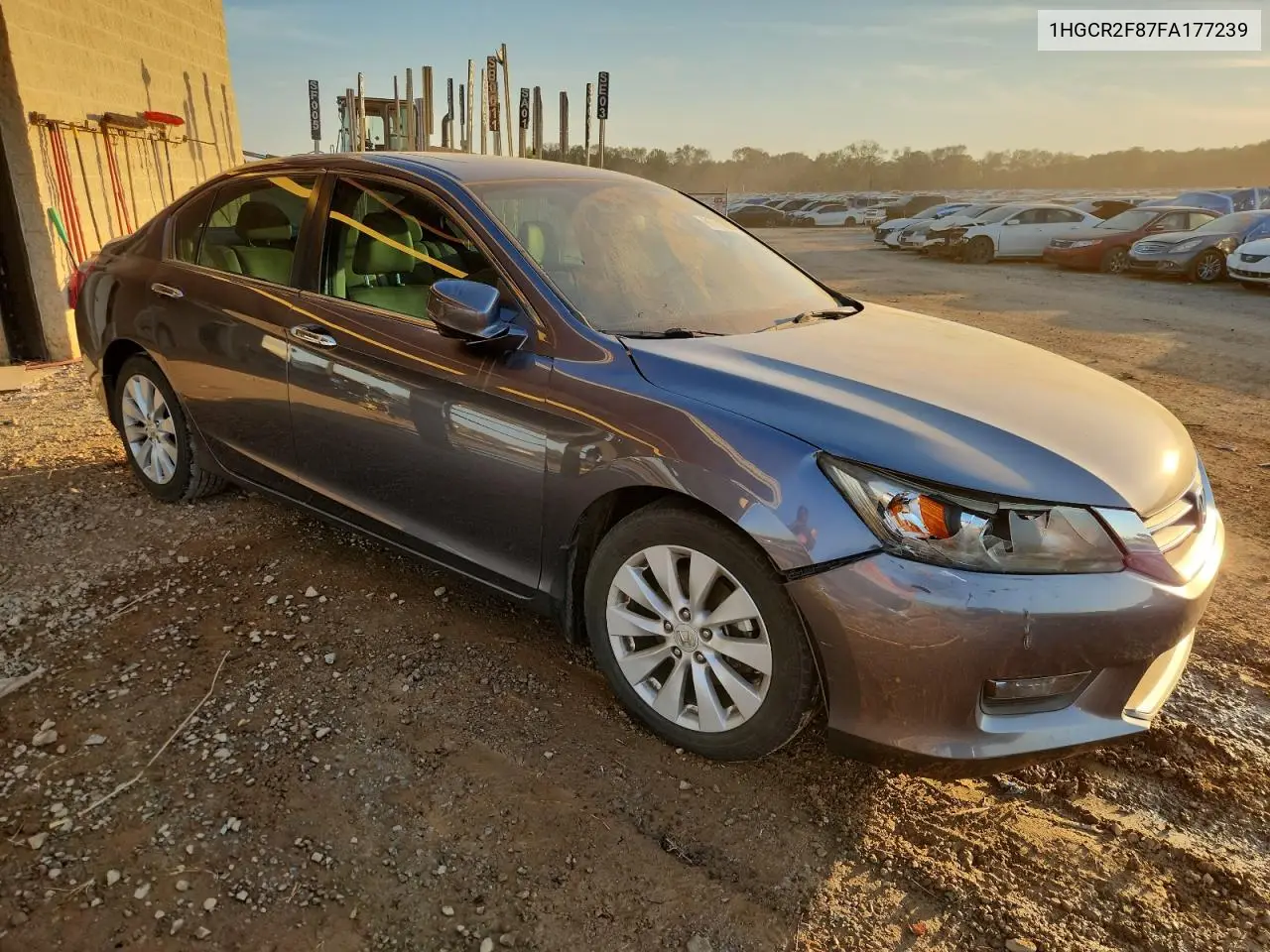 1HGCR2F87FA177239 2015 Honda Accord Exl