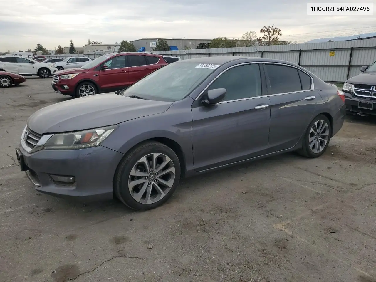 1HGCR2F54FA027496 2015 Honda Accord Sport