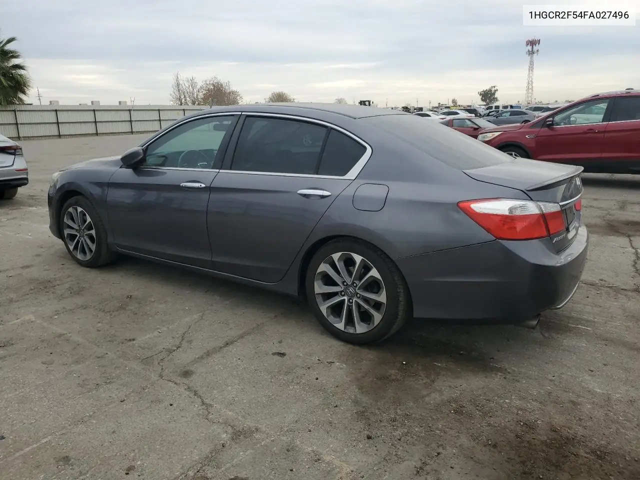1HGCR2F54FA027496 2015 Honda Accord Sport