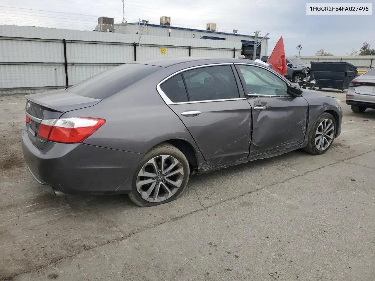 1HGCR2F54FA027496 2015 Honda Accord Sport