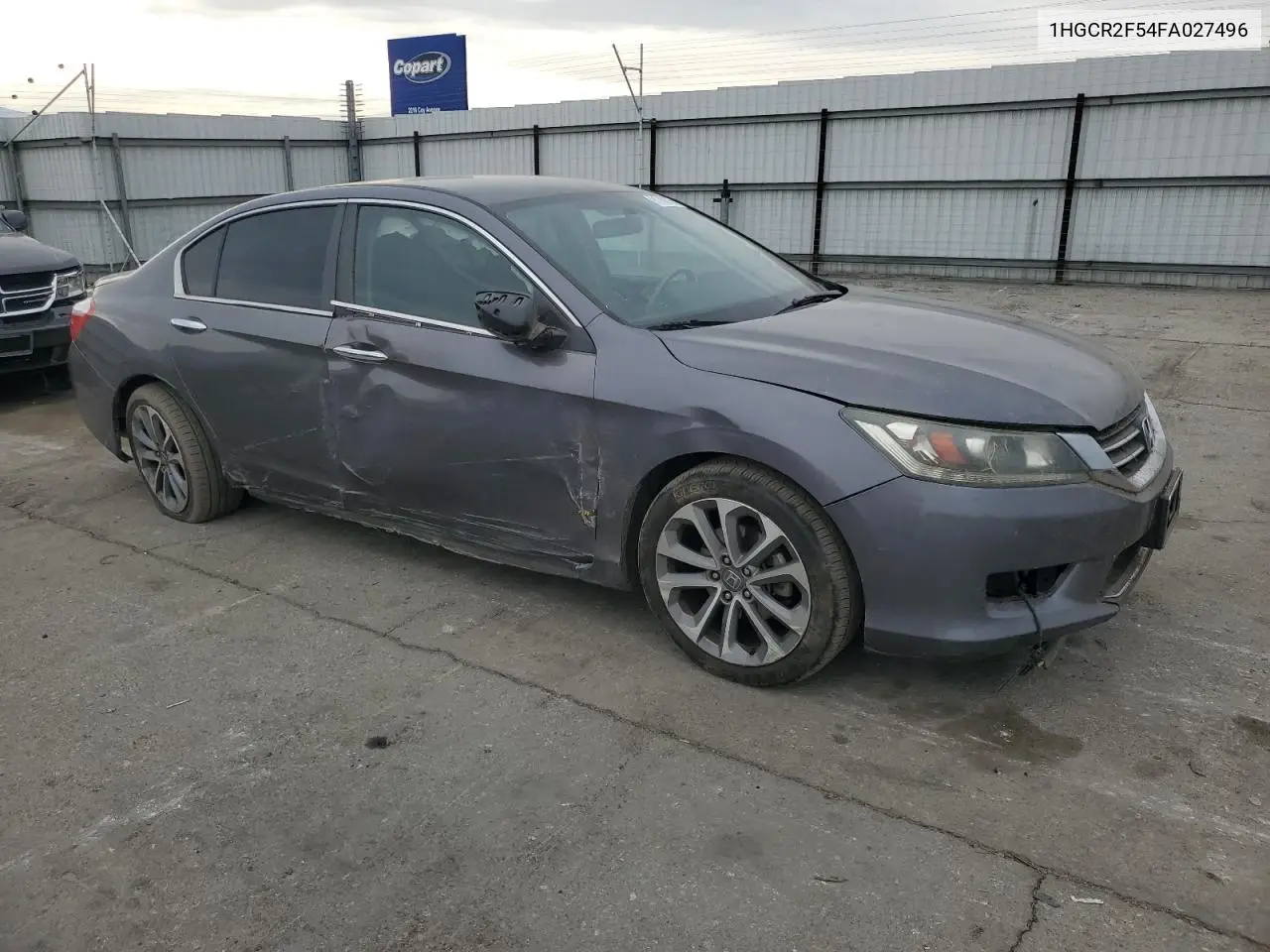 1HGCR2F54FA027496 2015 Honda Accord Sport