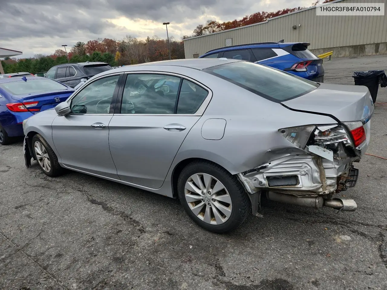 1HGCR3F84FA010794 2015 Honda Accord Exl