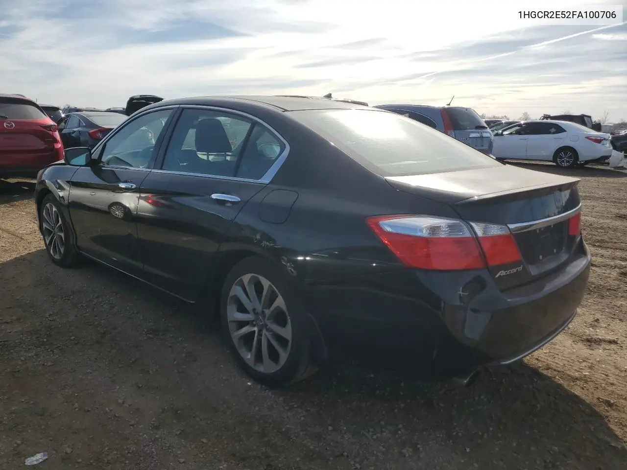 1HGCR2E52FA100706 2015 Honda Accord Sport
