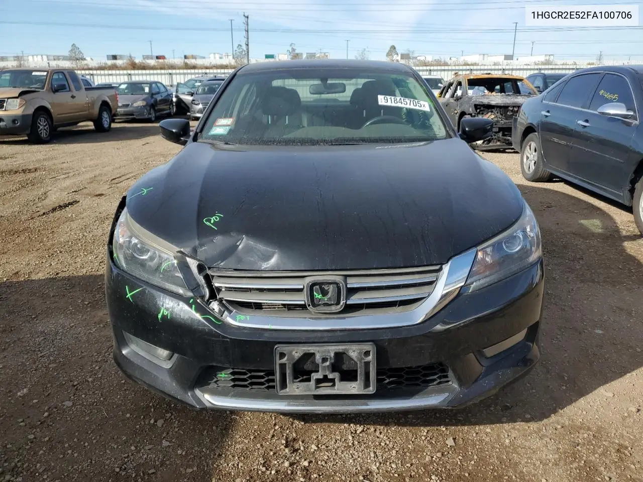 1HGCR2E52FA100706 2015 Honda Accord Sport