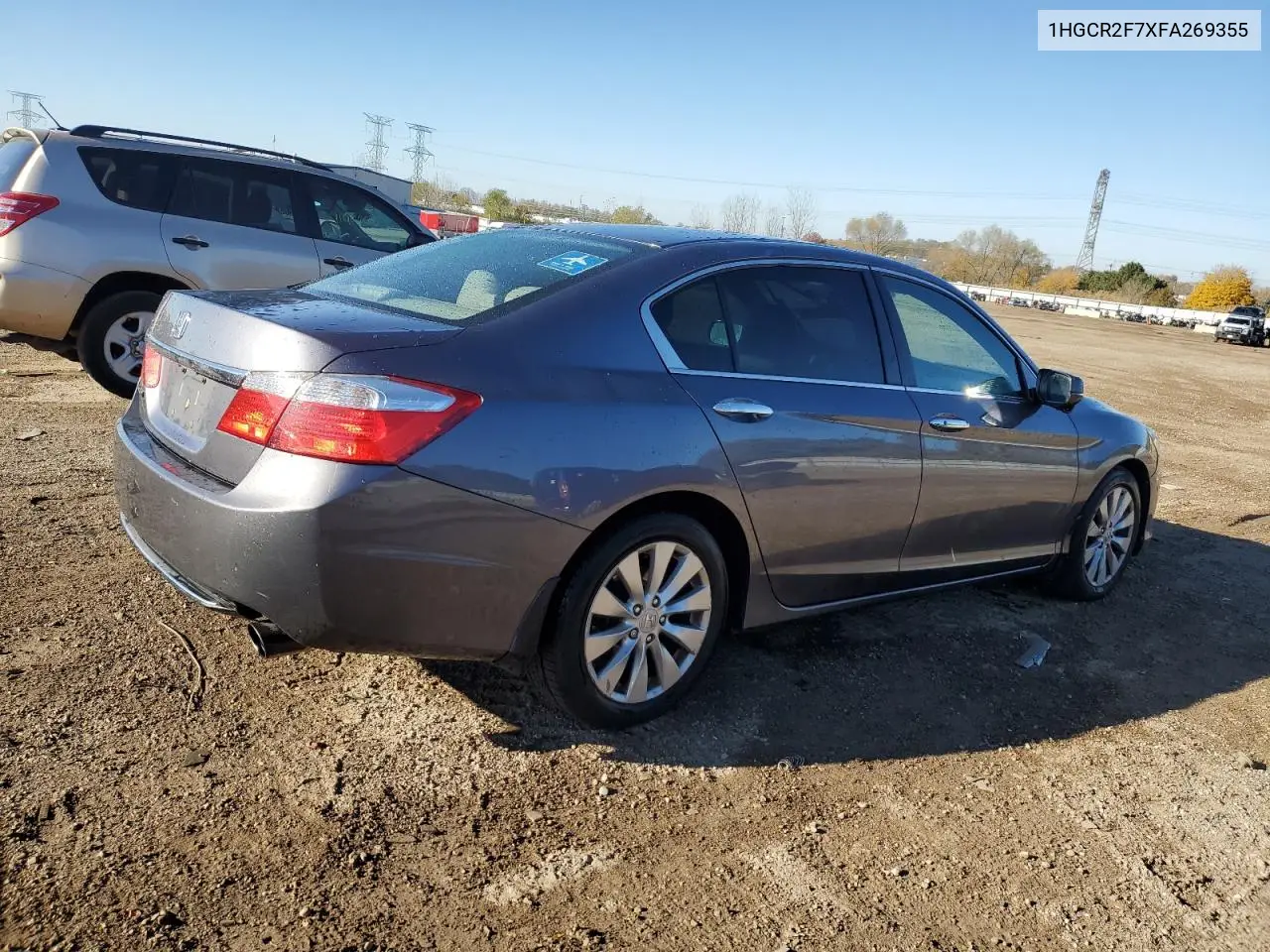 1HGCR2F7XFA269355 2015 Honda Accord Ex